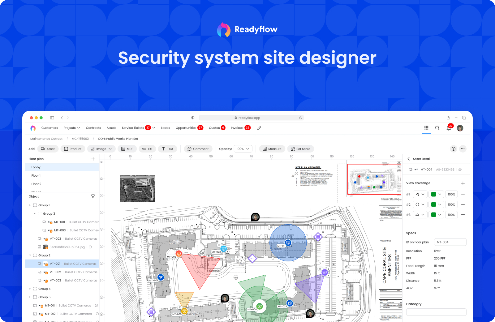 Security site designer